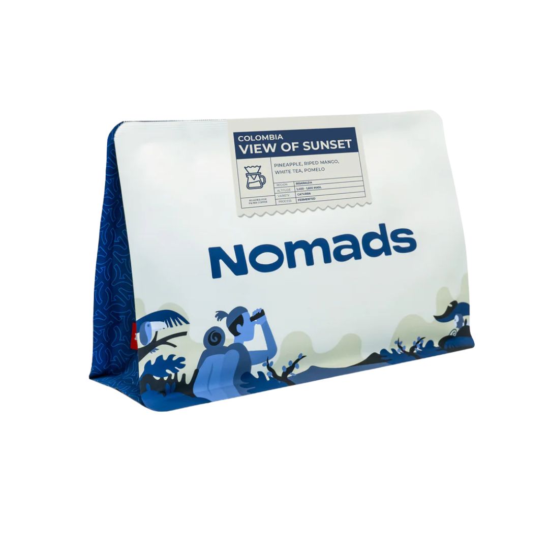 Colombia view of sunset